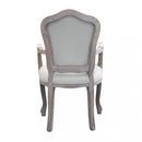 Poltrona Charlene in Tessuto 55x51x100 h cm in Tessuto Bianco