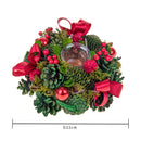 Set 2 Giro Candela con Fiocchi Ø22 cm 