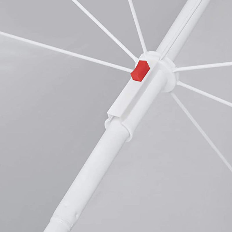 Ombrellone da Mare Ø1,8 m Palo Ø32 mm con Custodia Rosa