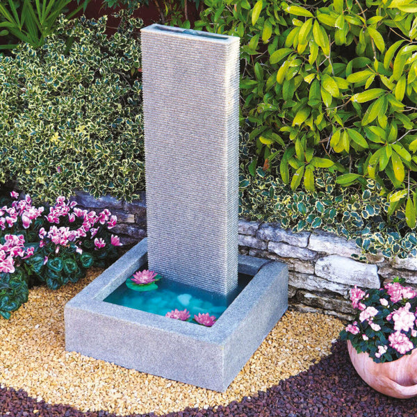 Cascata Artificiale Roccia da Giardino 260x120 cm in Vetroresina con Pompa acquista