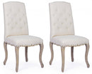 Set 2 Sedie 51x53x99h cm Diva Naturale 