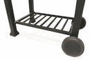 Barbecue a Carbone Carbonella Rettangolare 116x56 cm Galileo De Luxe Nero