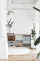 Mobile Harry 140x40x82 h cm in Legno Multicolor