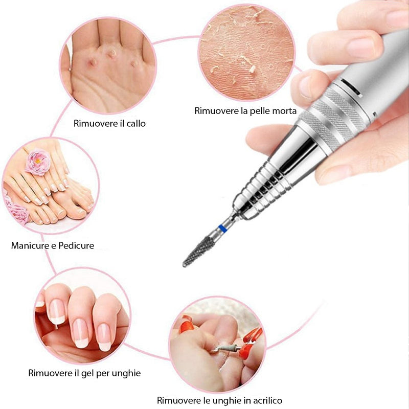 Pedicure Pedicure Tool Lima per unghie elettrica Lima per unghie professionale Lima per unghie Macchina per lima per unghie | Leroy Merlin Pedicure Pedicure Tool Lima per unghie elettrica Lima per unghie professionale Lima per unghie Macchina per lima per unghie | Leroy Merlin