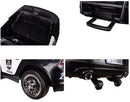 Macchina Elettrica Polizia per Bambini 12V Babyfun Police Nera