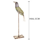 Uccello Metallo H 86,5 cm