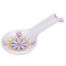 Poggiamestolo 27,8x12,4x3,5 cm  in Ceramica VdE Tivoli 1996 Infinito Spargi