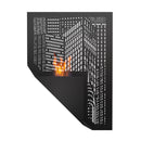 Camino a Bioetanolo da Parete 65x90 cm Flig Honolulu City