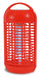 Zanzariera Elettrica Lampada 6W Moel Cri-Cri Fluo Rosso Corallo