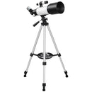 Telescopio Astronomico 70mm con 2 Lenti Oculari e Adattatore Smartphone Bianco e Nero      