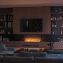 Camino a Vapore da Incasso 120x50x(19,8)x40 cm Invapo Inside C1200 in Acciaio Nero      