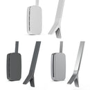 Appendiabiti per Armadio 45-60 cm Max 12Kg in Acciaio Emuca Bianco