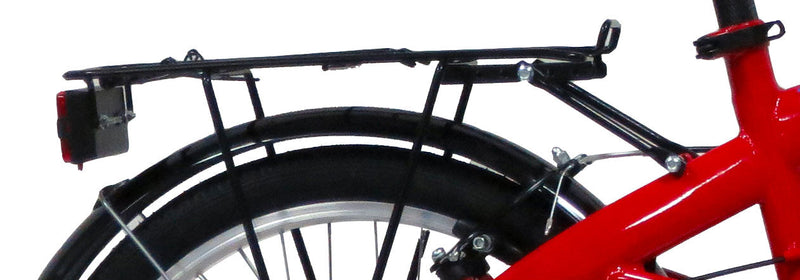 Bicicletta Folding Pieghevole 20” 7V in Acciaio Rossa