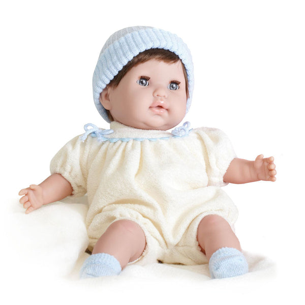 online Bambola Bebè con Vestitino Beige Azzurro 38cm JC Toys
