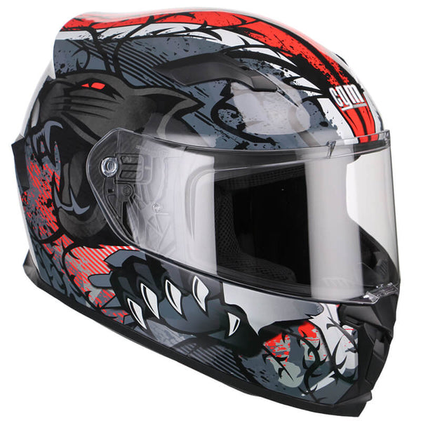Casco Integrale per Scooter Visiera Lunga CGM Panther 307S Rosso Varie Misure prezzo