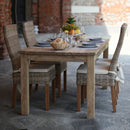 Tavolo Rettangolare in Legno Teak 180x90H76cm Felix