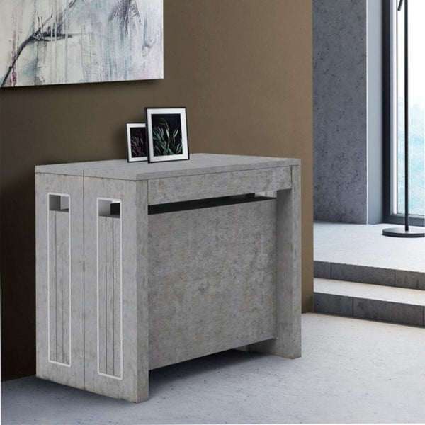 prezzo Consolle Allungabile 90x49/320x77 cm Transformer cemento