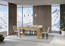 Tavolo Allungabile 160-420x90x77 cm Roxell Quercia Naturale