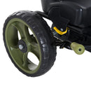 Go Kart a Pedali per Bambini Sedile Regolabile e Freno a Mano Verde  