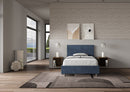 Letto 1 Piazza e Mezzo Adele Blu Varie Misure