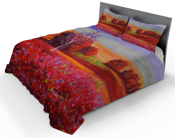 acquista Set Lenzuola Matrimoniale Sopra e Federe in Cotone con Stampa