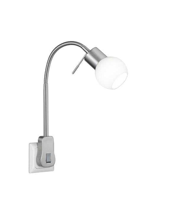 sconto Faretto da Interno a LED in Metallo Nickel Opaco