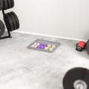 Set 6 di Manubri Pesi Fitness 6 kg Totali con Impugnatura Antiscivolo e Valigetta Multicolore Rosa      