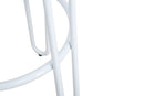 Set 2 Sgabelli Ø39x76 cm Detroit in Legno e Ferro Bianco