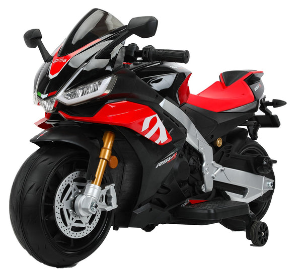 Moto Elettrica per Bambini 24V con Licenza Aprilia RSV4 BIG Nera online