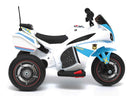 Moto Elettrica Polizia per Bambini 6V Kidfun Urban Police Blu