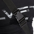 Panca a Inversione Regolabile 79x114x153 cm con Poggiatesta Rosso e Nero  