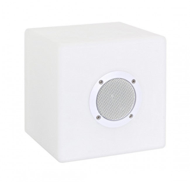 Lampada Led Cubo Speaker Pe 20x20 in Plastica