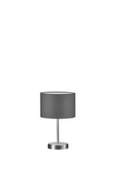 Lampada tavolo da Interno  E14 in Metallo Nickel Opaco