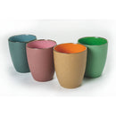 Set 4 Tazze Senza Manico Ø8,5x10,6 cm in Gres VdE Tivoli 1996 Glazed