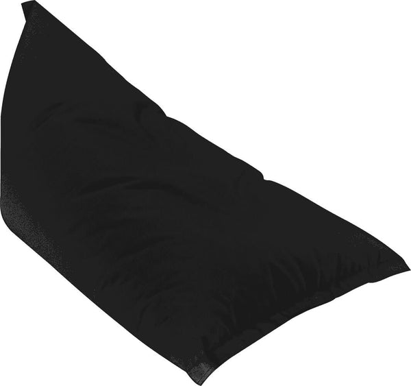 sconto Poltrona a Sacco Pouf Sdraio in Acrilico Pomodone Milk Nero
