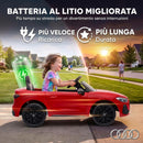 Macchina Elettrica per Bambini 12 V Audi A5L 101x55x43 cm con Telecomando e 2 Motori in PP Rosso      