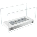 Camino a Bioetanolo da Pavimento 70x40,2 cm Flig Oakland Bianco