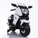 Moto Elettrica per Bambini 12V Kid Smile Virage Bianca