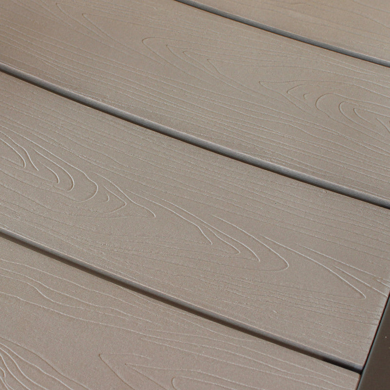 Poltrona Cervia Impilabile 58x58x89 h cm in Alluminio Taupe