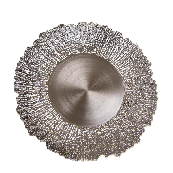 Set 6 Sotto Piatti Decorativi Corallo 33 cm Champagne sconto