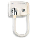 Asciugacapelli Phon Elettrico da Parete con Tubo Flessibile Mediclinics Saniflow Sc0088Ht