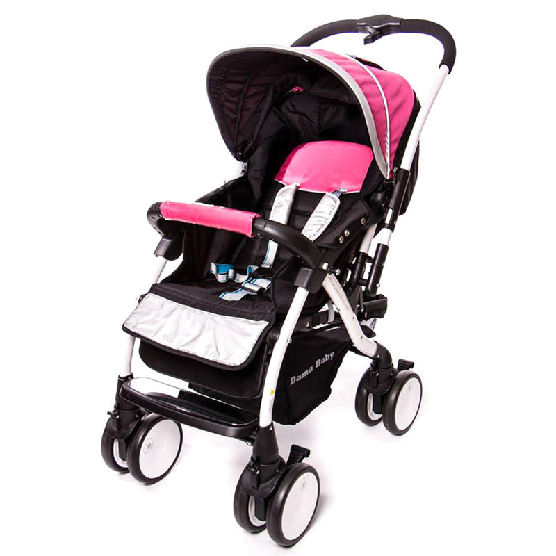 Passeggino Tradizionale per Bambini Reversibile Trupia Z8 Rosa