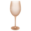 Set 6 Calici Effetto Ghiaccio Happy Hour Chocolate in Vetro VdE Tivoli 1996 Cioccolato