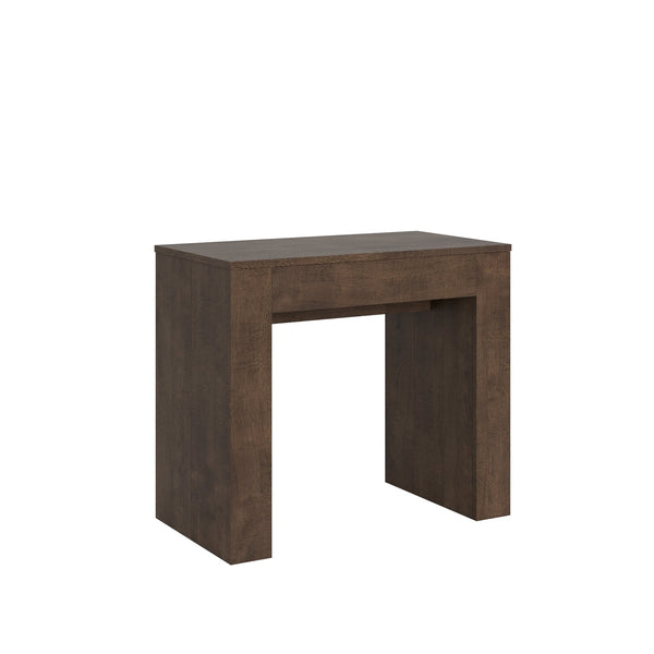 Consolle Allungabile 90-307x49x78 cm in Nobilitato Marrone sconto