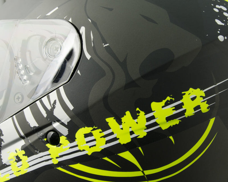 Casco Integrale per Scooter Visiera Lunga CGM Lion 315G Nero Opaco Varie Misure