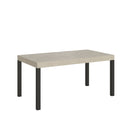  Tavolo Allungabile 160-264x90x77 cm Everyday Cashmere Gambe Antracite