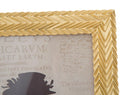 Cornice Stick Glam 20x1,8x25 cm in Resina Oro
