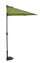 Ombrellone da Giardino 2,7 m Palo Ø36 mm Kalife Mezzaluna Olive in Alluminio