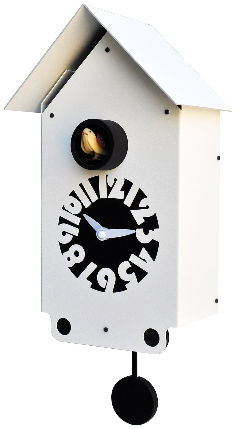 Orologio a Cucù da Parete 17x30x12cm Pirondini Italia Casetta