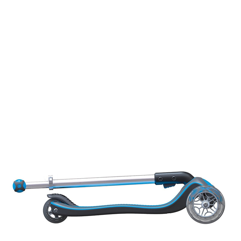 Monopattino 3 ruote Telescopico e Ripiegabile Max 50Kg Globber Elite Azzurro